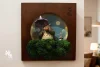 Wall Hanging Series Greenery in the Moonlight with LED - My Neighbor Totoro Resin Statue - ShenYin Studio