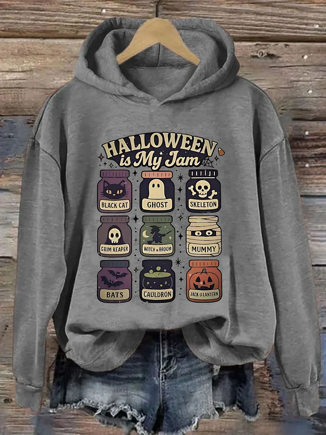 Halloween Jam Jars Hoodie