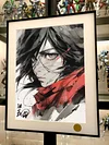 Mikasa Ackerman Decorative Painting - Attack On Titan - Xingkong Studio