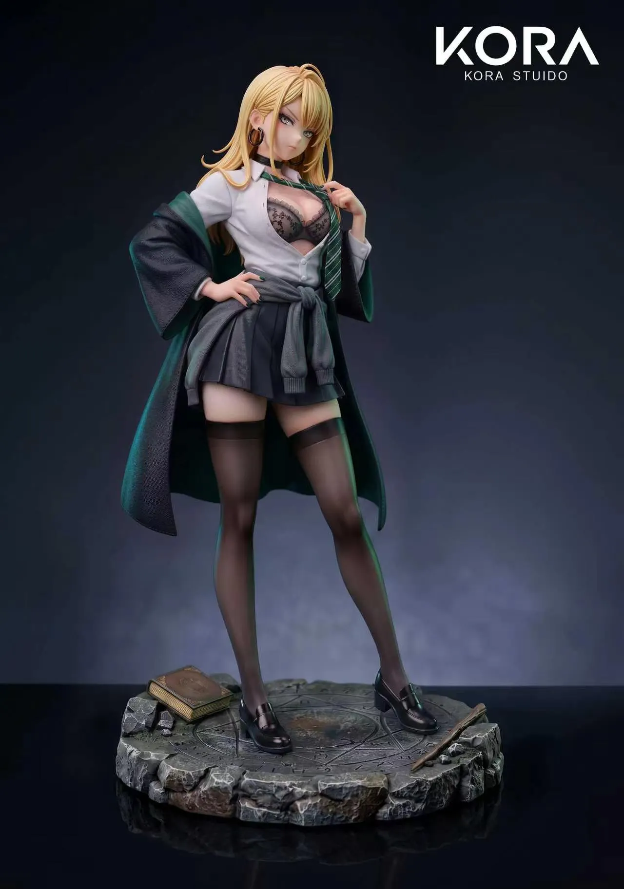 KORA Studio - Blonde Uniform Girl Original 1/6 Statue(GK)-