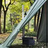 Fireproof Pipe Wrap Pipe Insulation Webbing w/ 2 Clamps for Stove Flue Protector