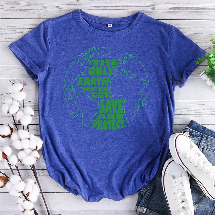 Save and Protect the Earth T-Shirt-07642-Annaletters