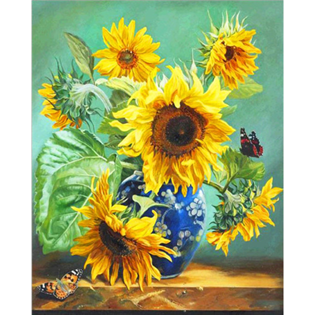 

Sunflower - Square Drill Diamond Painting - 40*50CM, 501 Original