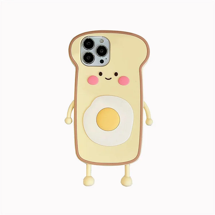 Poached Egg Toast Phone Case