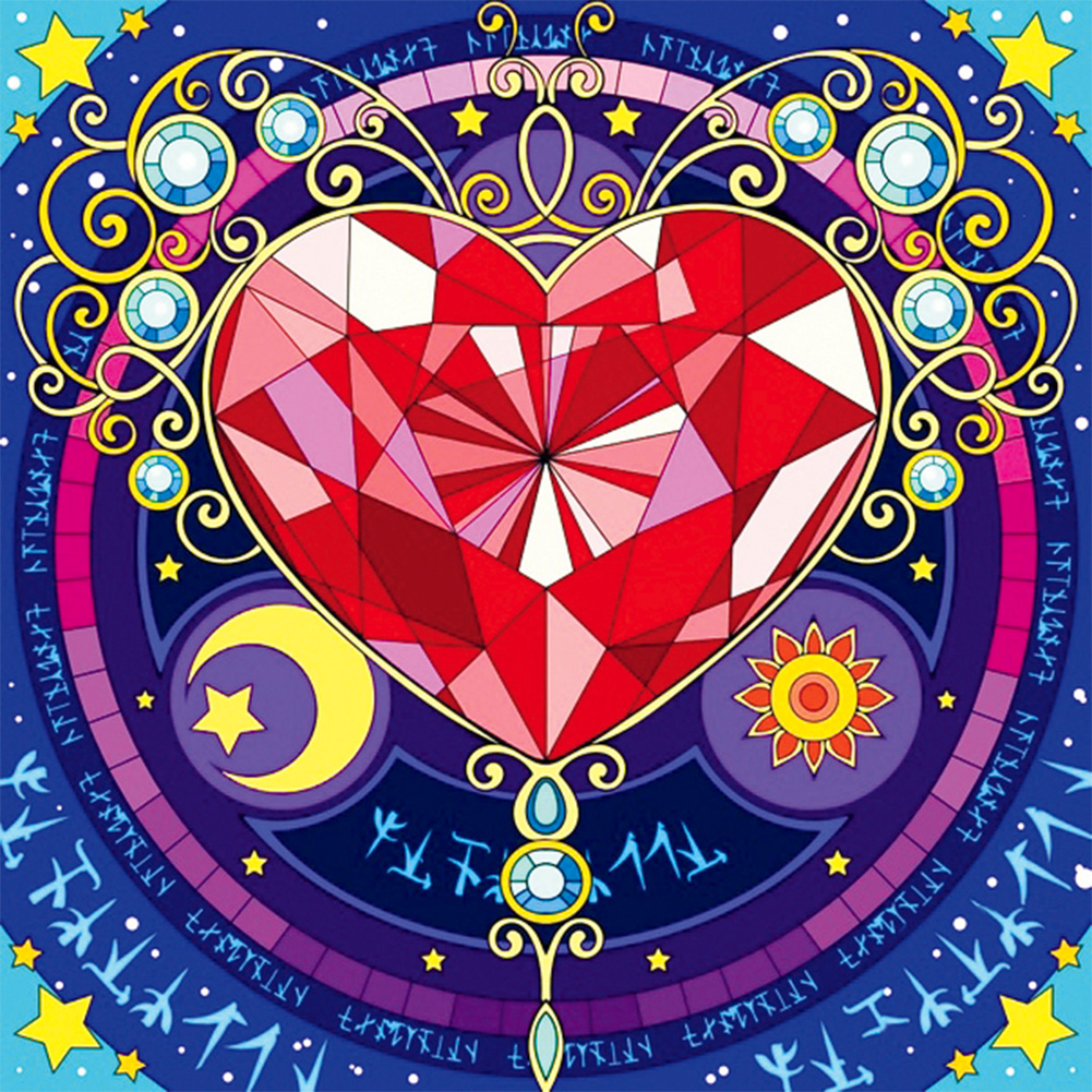 

Ove Ruby - Special Shaped Diamond Painting - 30*30CM, 501 Original