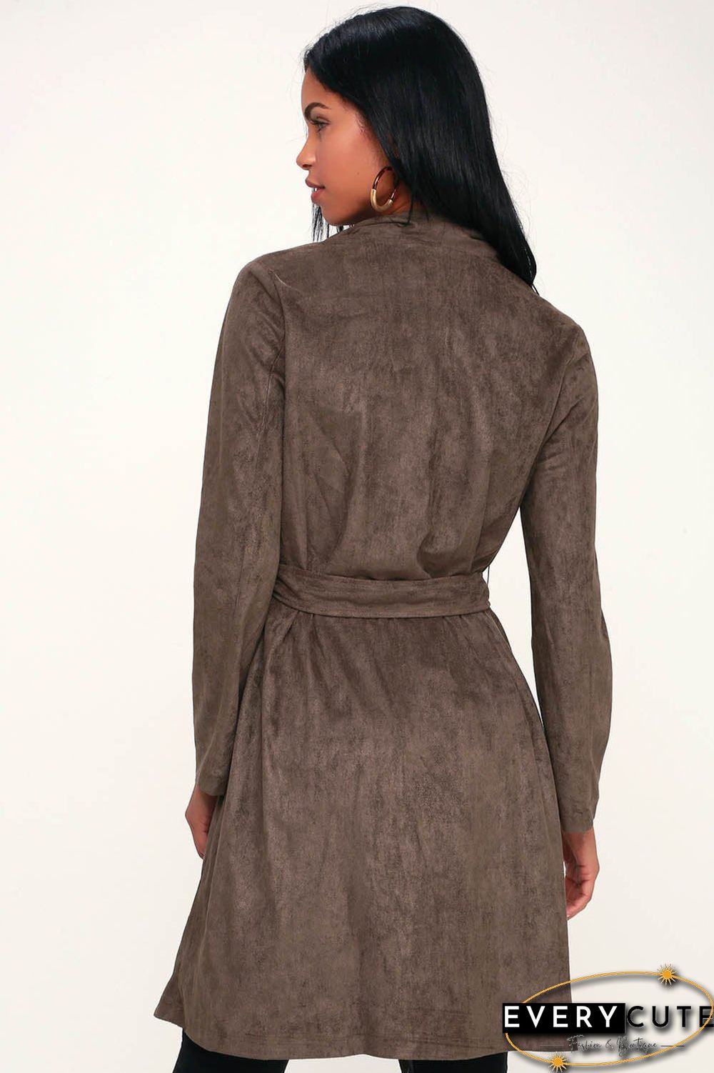 City Of Trees Suede Jacket Coat Outerwear Saddlebrown
