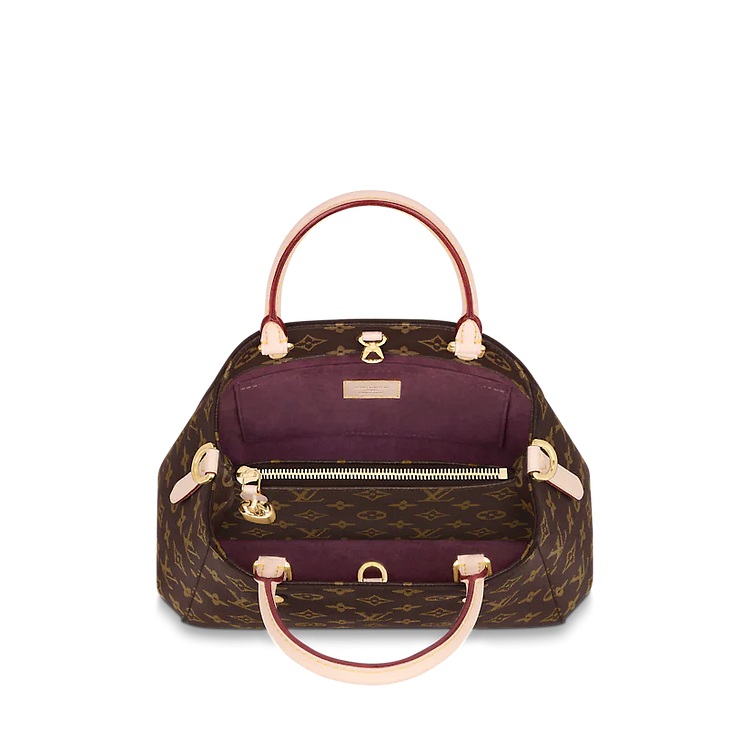 Louis Vuitton Montaigne Monogram BB Burgundy Lining - US