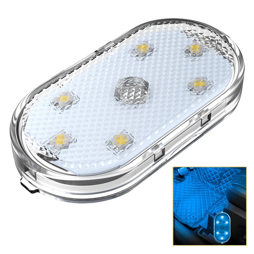 

Car LED Touch Lights Wireless Auto Roof Ceiling Reading Lamp (Ice Blue), 501 Original
