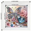 5D DIY Partial Special Shaped Drill Diamond Painting Butterfly Art19.2x19.2cm