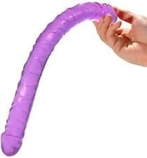 Pornhint B Yours 18 inches Double Dildo Purple