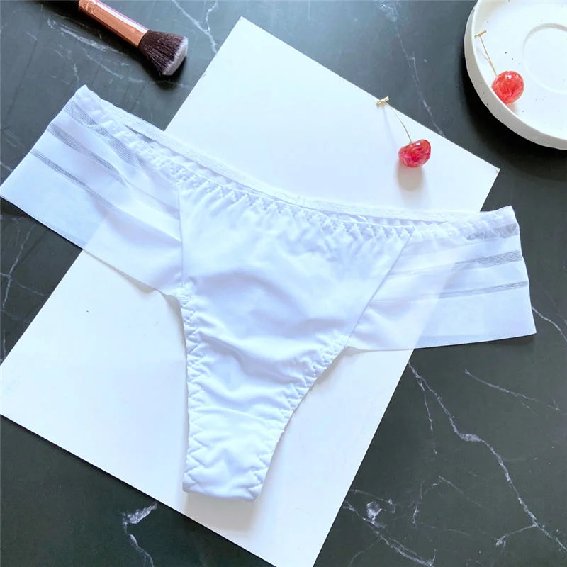 Seamless Panties Perspective Sexy Women Panties Female Underpants G-string Solid Color Thong Pantys Intimates Lingerie M-XL Hot