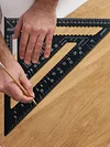 12 Inch Triangle Ruler Metric Angle Ruler Measuring Square Ruler Carpenter Tools