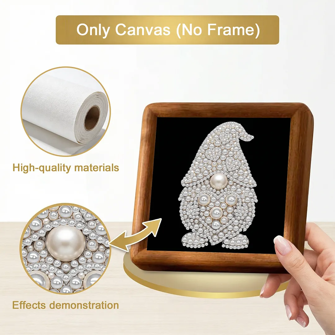 12pcs DIY Goblin Pearl Dot Painting No Frame Pearl Painting Art Kits 15x15cm Pearl Gem Paintings Picture Arts Craft for Adults Beginners Home Wall Decor