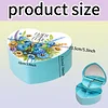 Butterfly DIY Diamond Painting Heart-Shaped Jewelry Box Decorative Storage Case