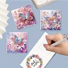 6Pcs Diamond Painting Butterfly Greeting Card for Holiday Party Favors