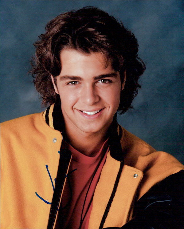 Joey Lawrence (Blossom) signed 8x10 Photo Poster painting