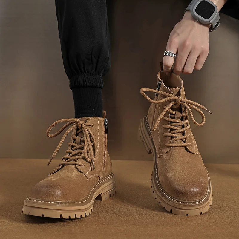 Breakj Breakj Mass Boot For Men's Fashion Boots Side Zip 4510-X