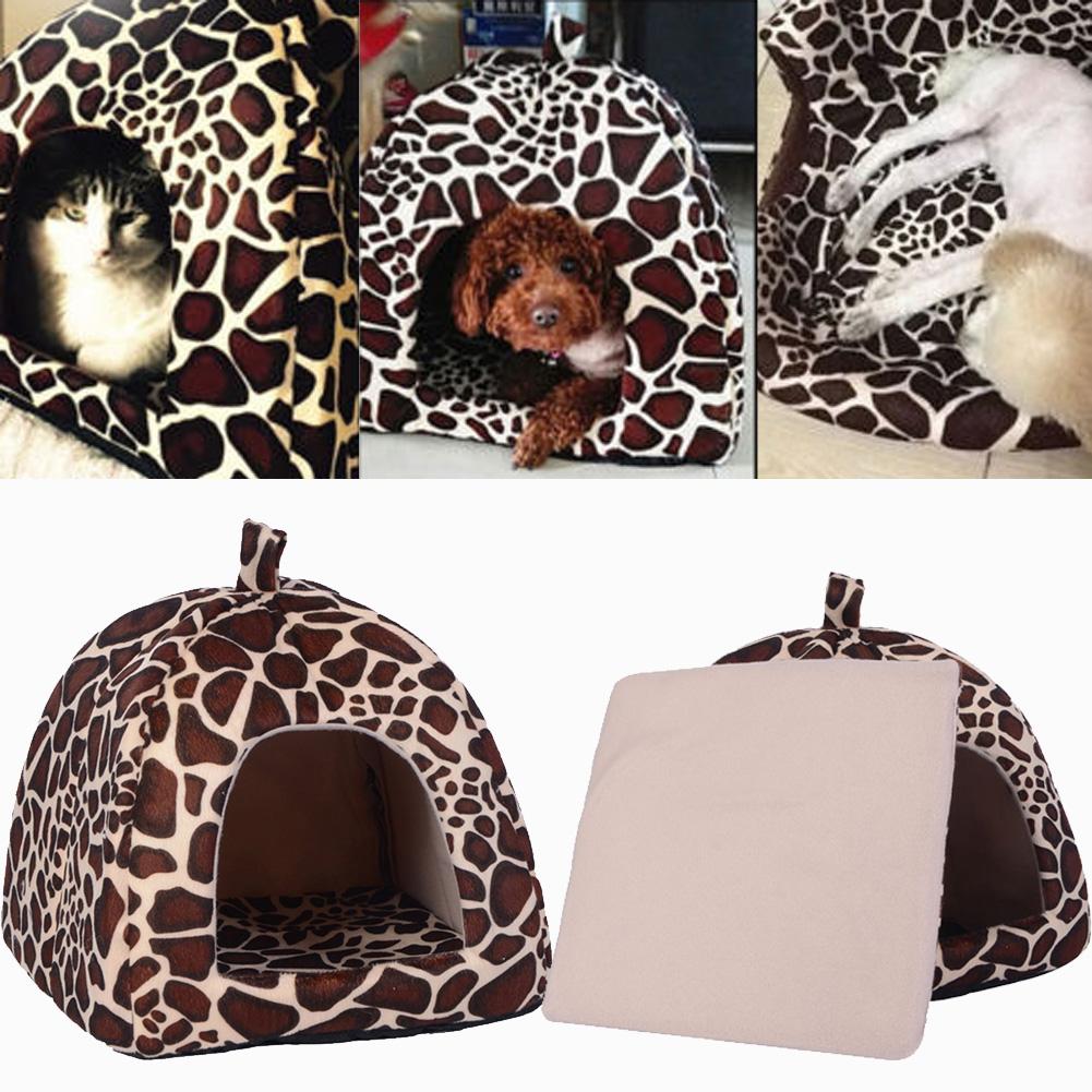 

Soft Strawberry Pet Dog Cat House Kennel Doggy Fashion Cushion Basket, Red, 501 Original