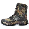 Men's camouflage outdoor hiking shoes waterproof nylon tactical boots hiking hunting boots