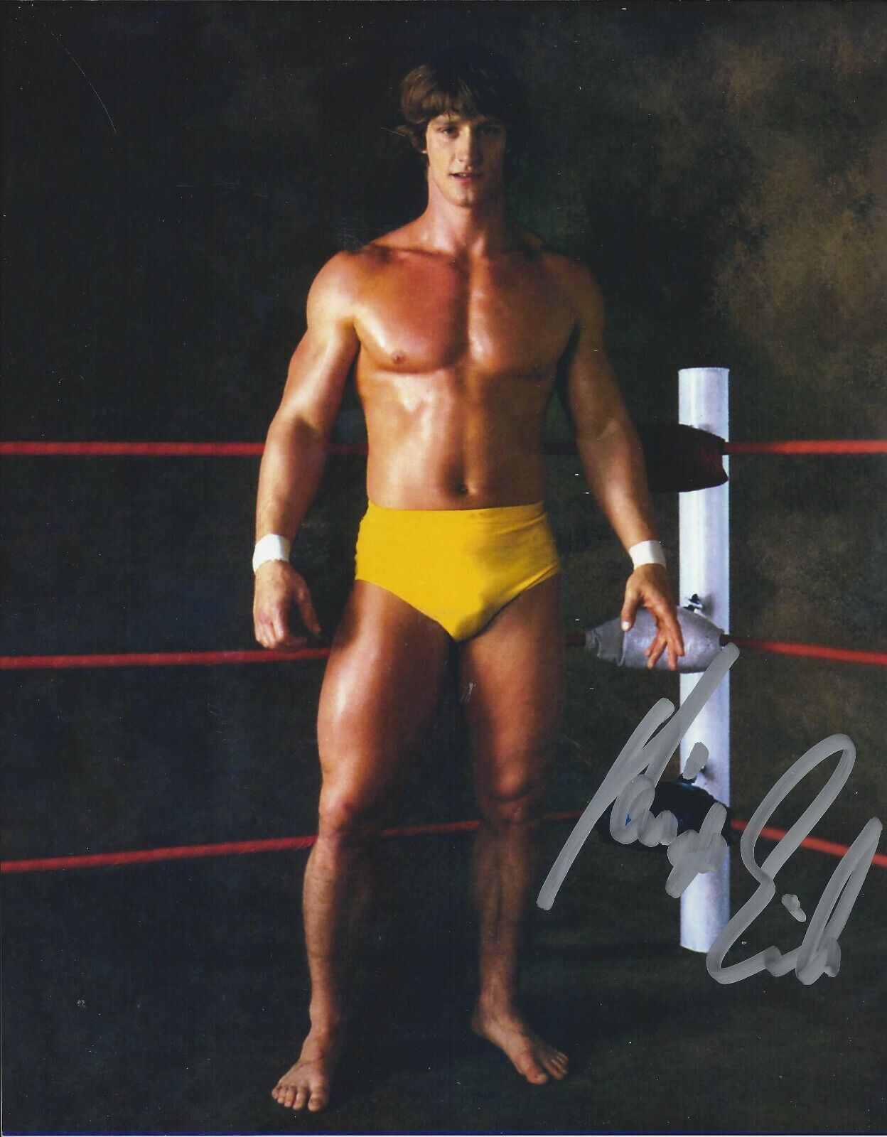 Kevin Von Erich autographed 8x10 #6WCCW NWA WWE HOF