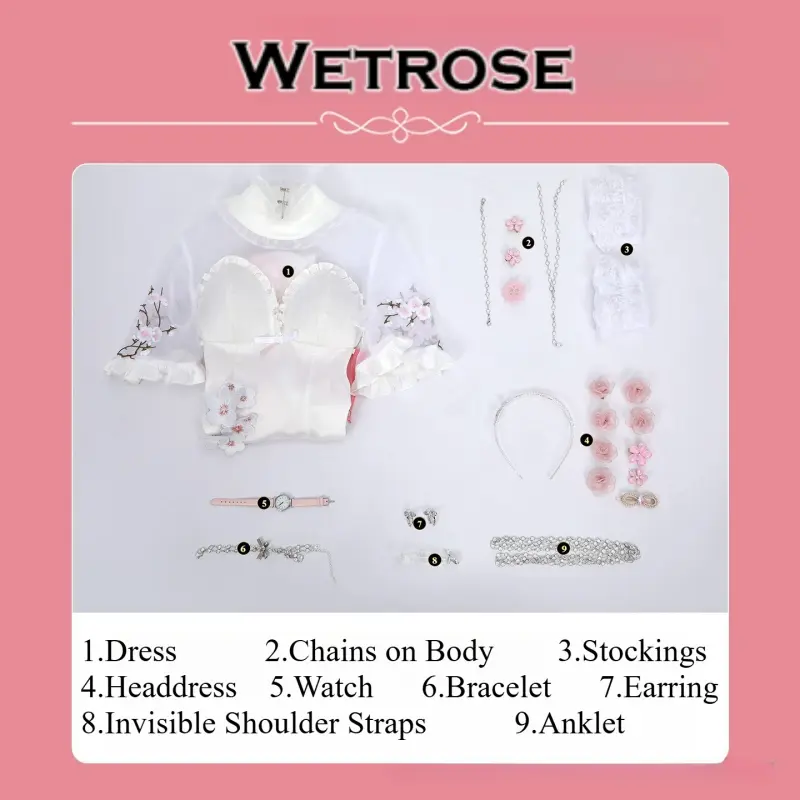 [Wetrose] Pre-Order Nikke Goddess of Victory Dorothy Cheongsam Game Outfit Cosplay Costume