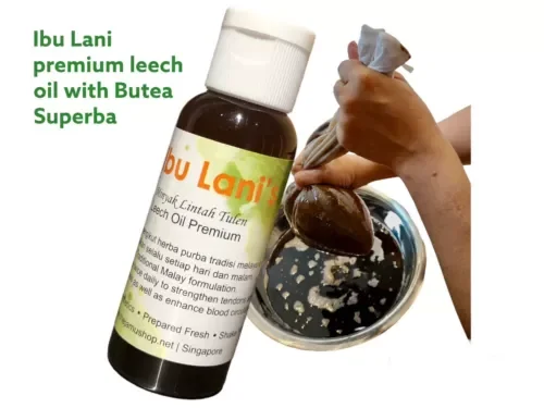 pornhint Pornhint LEECH OIL IBU LANI manhood massage oil; low volume, small batch quality 30ml Libido