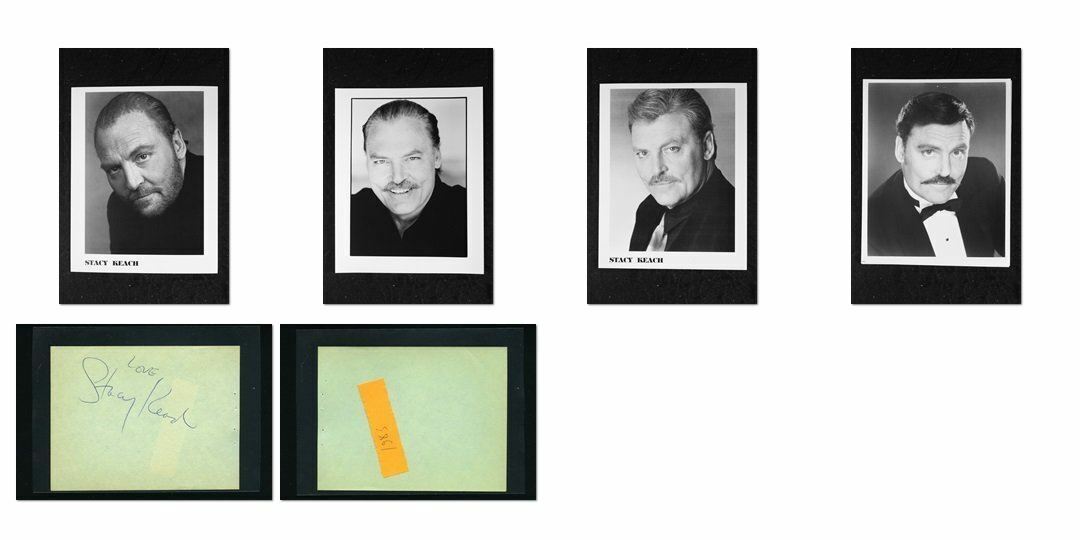 Stacy Keach - Signed Autograph and Headshot Photo Poster painting set - Mike Hammer