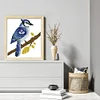 Blue Bird On Branch-14CT Stamped Cross Stitch 16*18cm/6.3*7.09in tapestrymarket