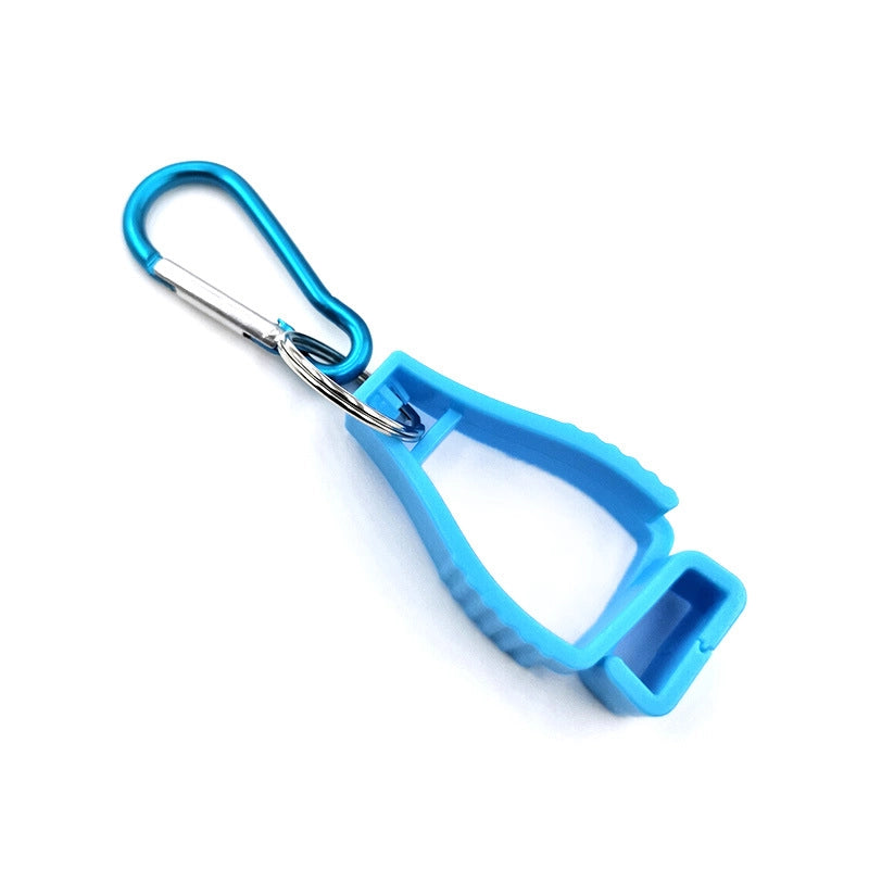 Glove Clip Labor Protection Multi-function Fastener Hook Outdoor Work Clip Anti-loss Buckle Gloveclip Black