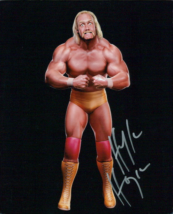 Hulk Hogan in-person signed 8x10 Photo Poster painting COA