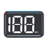 GPS KMH MPH HUD Digital Speed Meter Gauge Head Up Display Big Font Speed for Car