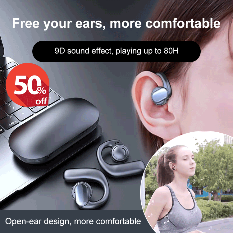 🔥TWS wireless bone conduction digital Bluetooth earbuds