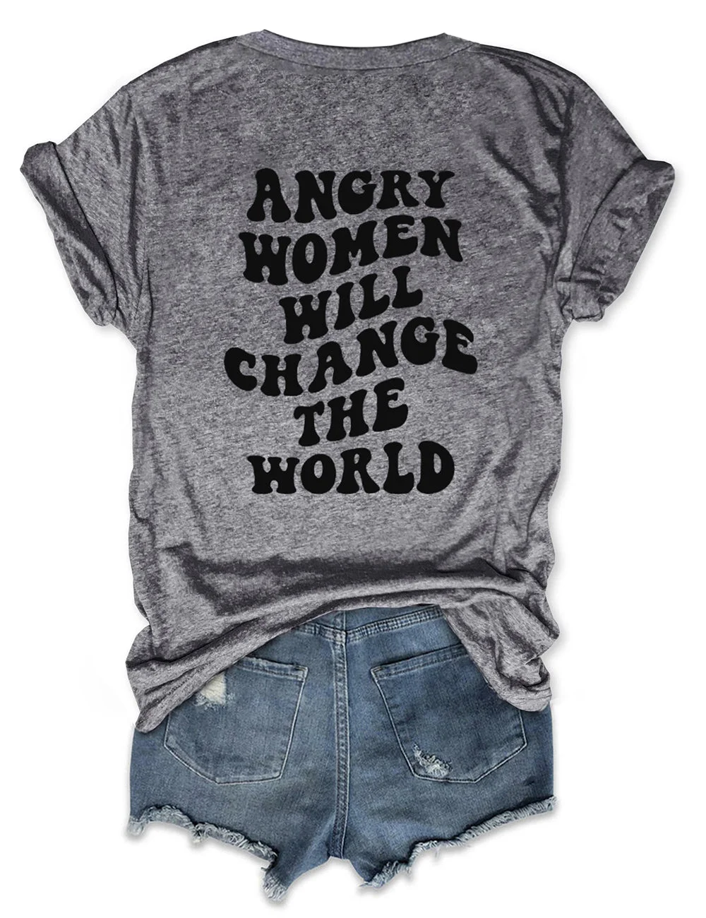 Angry Women Will Change The World Graphic Tee