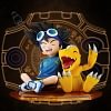 MH Scale Taichi Yagami & Agumon, Yamato Ishida & Gabumon - Digimon Resin Statue - VG Studio