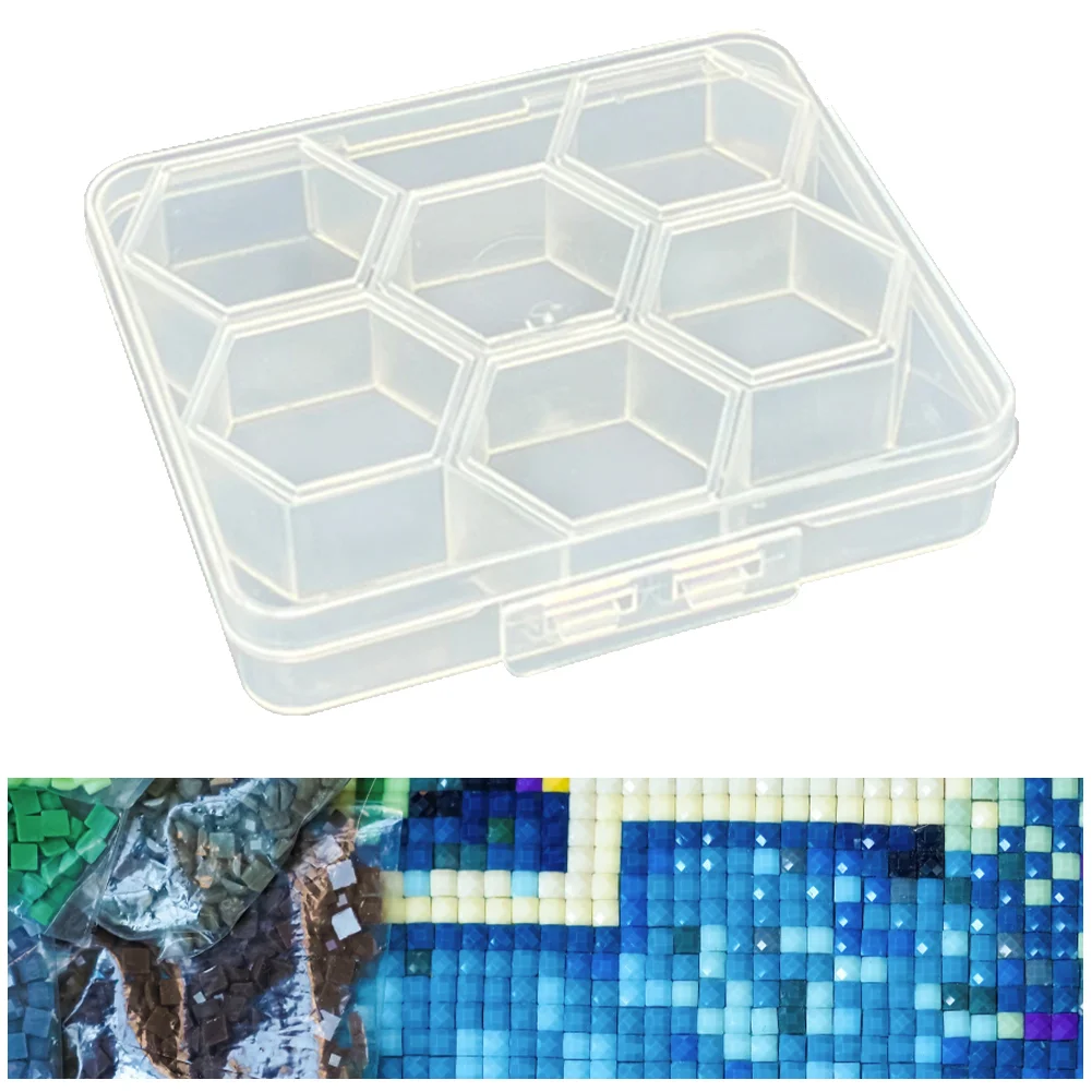 30/120Pcs Diamond Embroidery Drill Mud Kit with Box Diamond Mosaic Glue Clay Set
