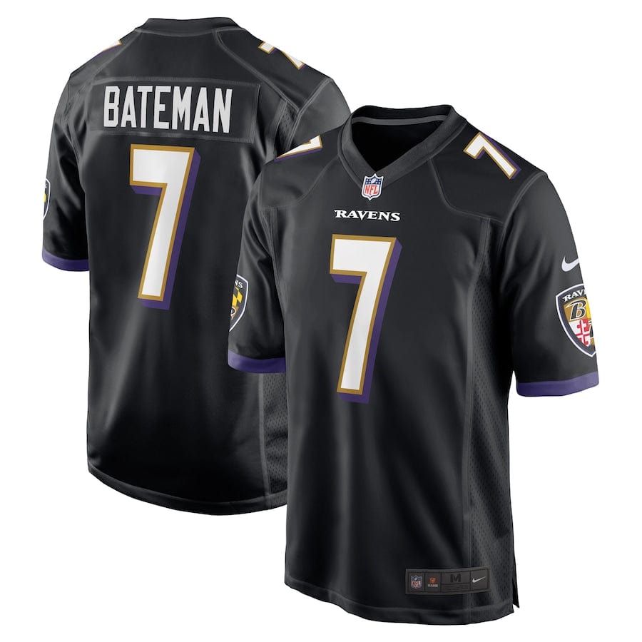 Rashod Bateman Baltimore Ravens Jersey mysite