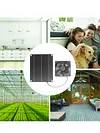 6V 6W Solar Exhaust Fan Waterproof Mini Ventilator Solar Panel Powered Fan