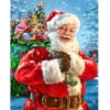 Santa Claus  | Full Round Diamond Painting KitsChristmas