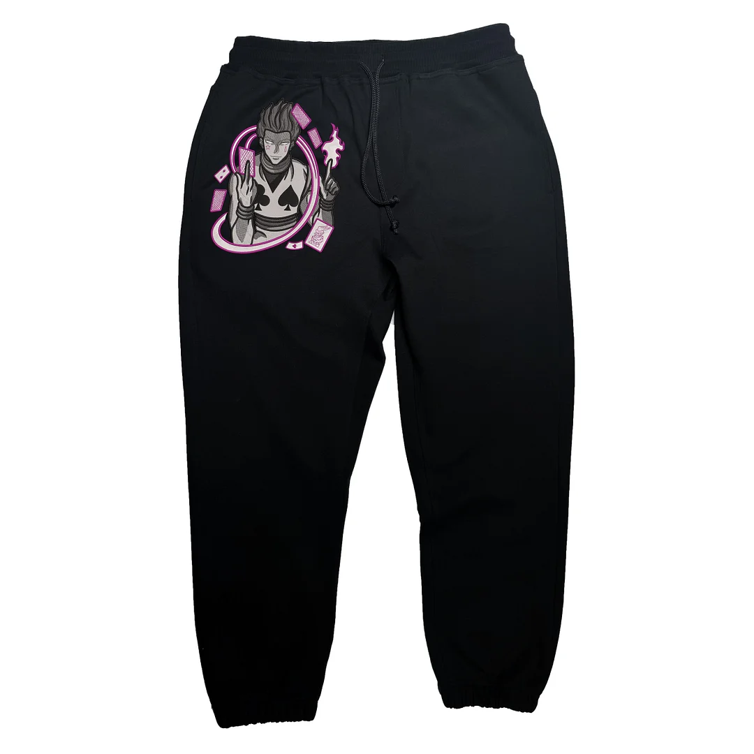 Hisoka Anime Print Men's Sweatpants