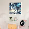 Cat And Lion-11CT Stamped Cross Stitch 40*40cm/15.75*15.75in