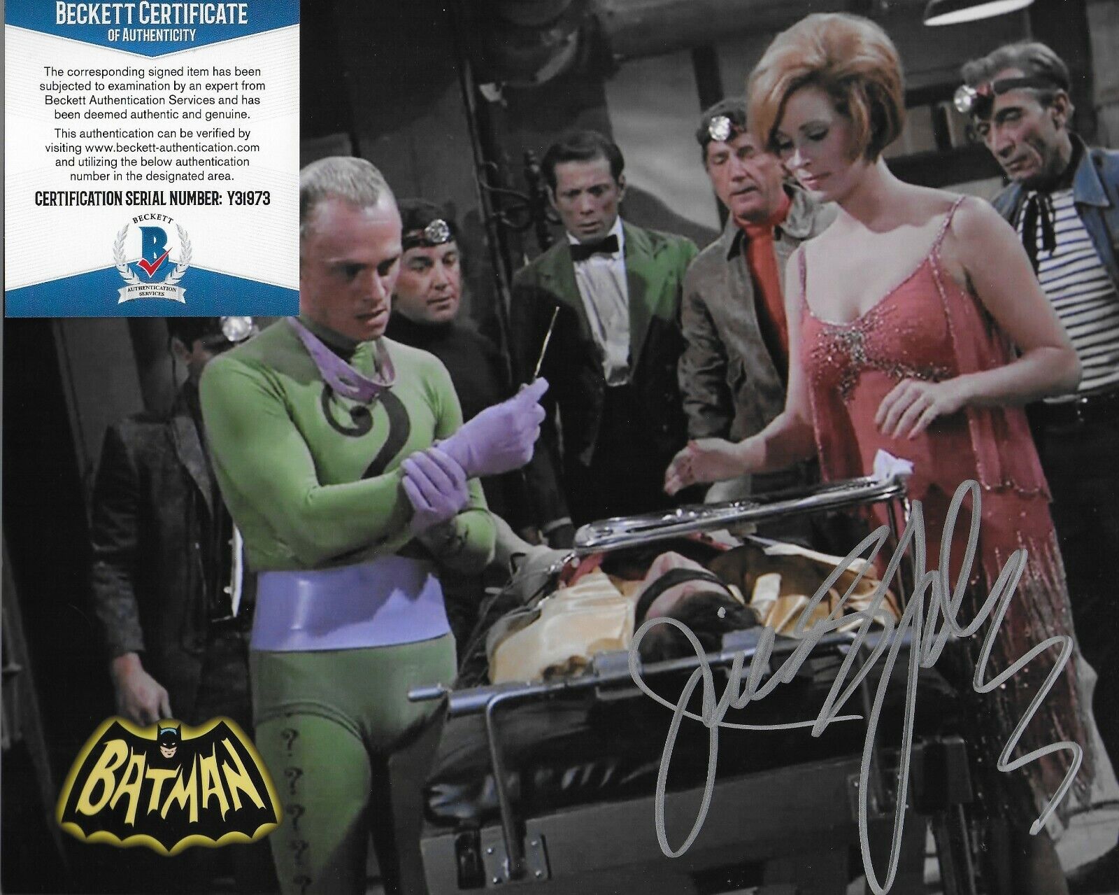 Jill St. John Original Autographed 8X10 Photo Poster painting #9 w/Beckett COA - Batman