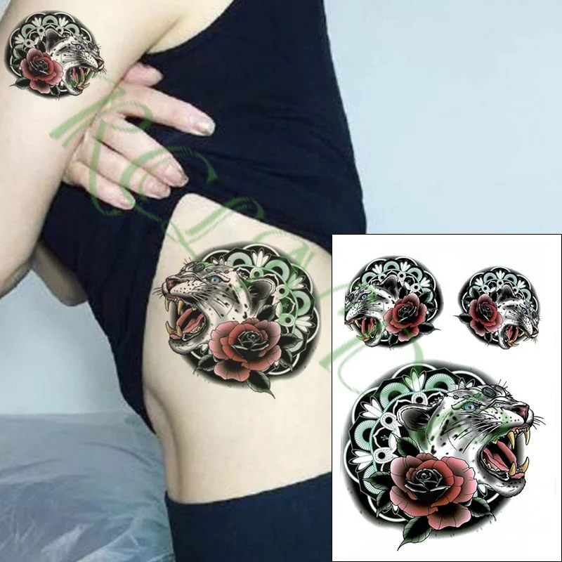 Waterproof Temporary Tattoo Sticker Jesus Fake Tatto Flash Tatoo Leg Arm back Large size body art for Men Girl Women
