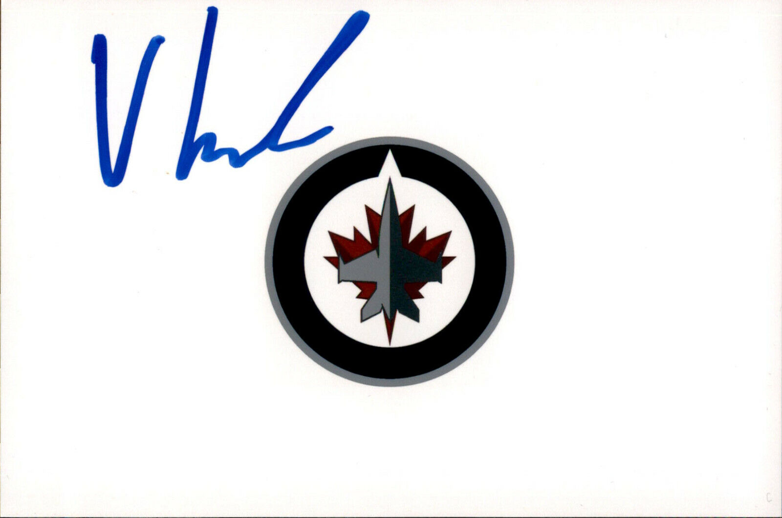 Ville Heinola SIGNED 4x6 Photo Poster painting WINNIPEG JETS #5