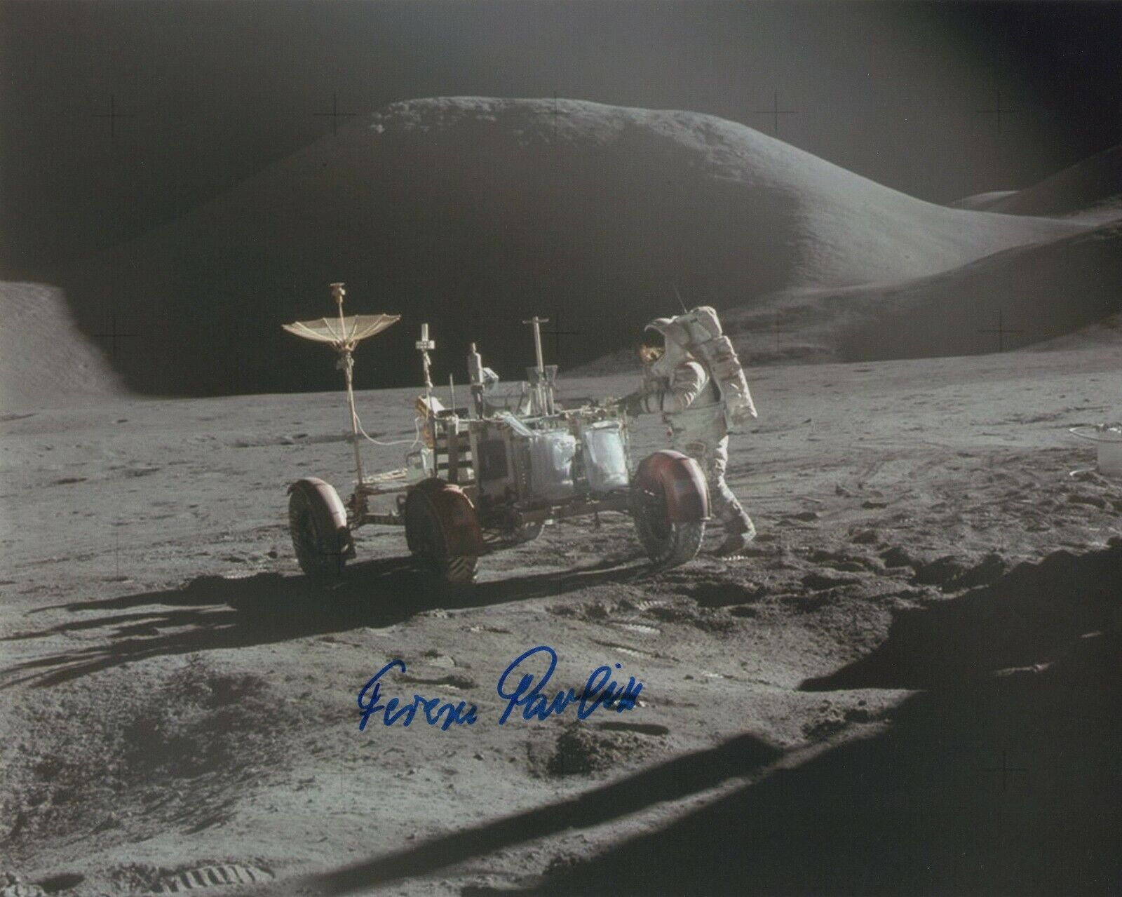 FERENC PAVLICS SIGNED AUTOGRAPH NASA SPACE APOLLO LUNAR ROVER 8X10 Photo Poster painting #2