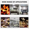 4-in-1 Portable Carbon Monoxide Alarm with Digital Display Plug-in Carbon Monoxide Detector Temperature and Humidity Monitor for Travel Home Hotel Camping RV