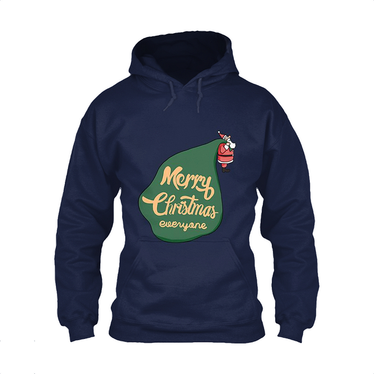 Santa With Too Many Presents, Christmas Classic Hoodie