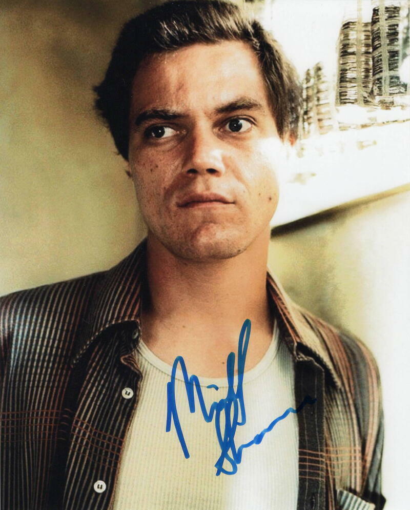 MICHAEL SHANNON SIGNED AUTOGRAPH 8X10 Photo Poster painting - THE SHAPE OF WATER STUD KNIVES OUT