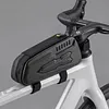 Bicycle Hard Shell Triangle Bag Anti-Scratch Bike Front Handlebar Bag Large Capacity Road Bike Front Tube Pouch for Road Mountain Bikes Frame Bag