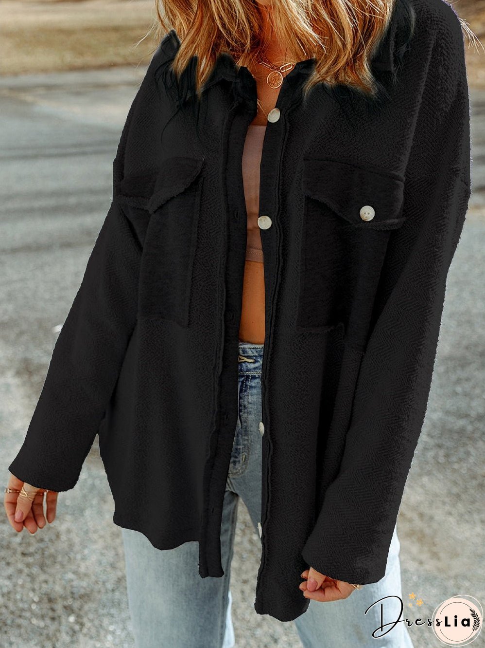 Black Long Sleeve Jacket
