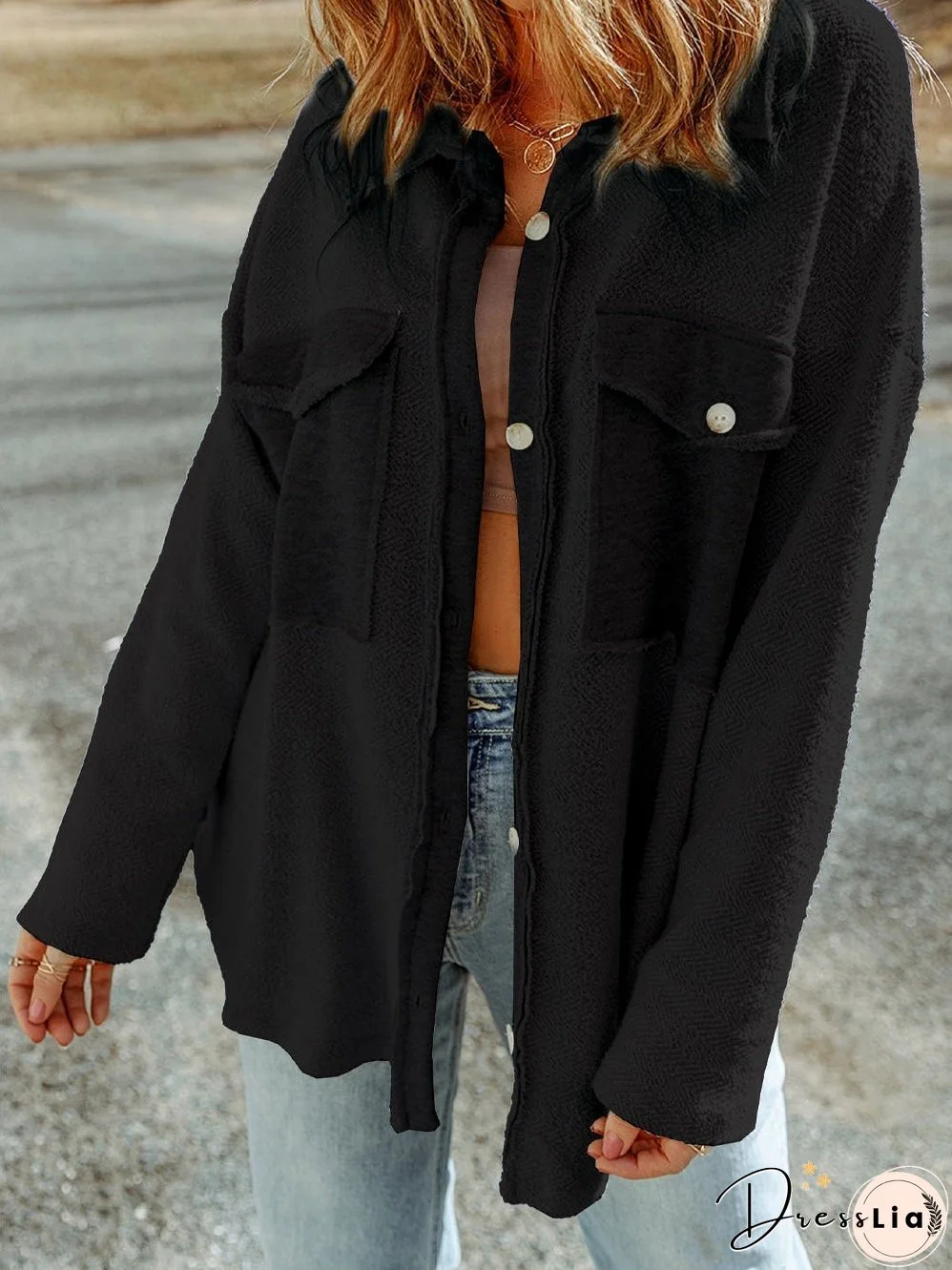 Black Long Sleeve Jacket